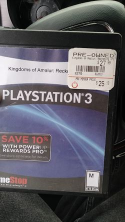 Kingdoms of Amalur Reckoning PS3 game