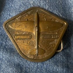 1976 Super Marine Spitfire MK 5 Belt Buckle