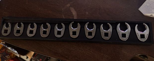 Snap on tools crowfoot wrench set