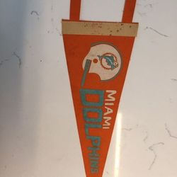Miami Dolphins Pennant