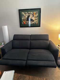 Recliner love seat couch