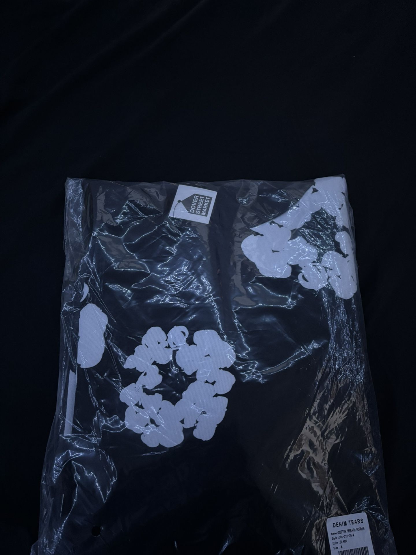 Black Denim Tears Hoodie