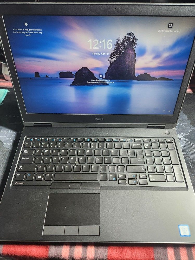 Dell 7530 Laptop - i7 8th Gen, 16GB, 128GB