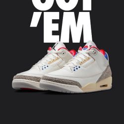 Jordan 3 Retro | Seoul 2.0 | Size 12 & 13