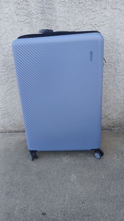 Travel Select Bridgetown Hardside Expandable Luggage w/TSA Lock, Light Blue, 21-Inch Carry-on