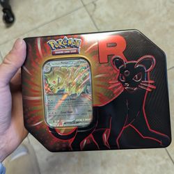 Pokemon Destined Rivals Team Rocket Tin