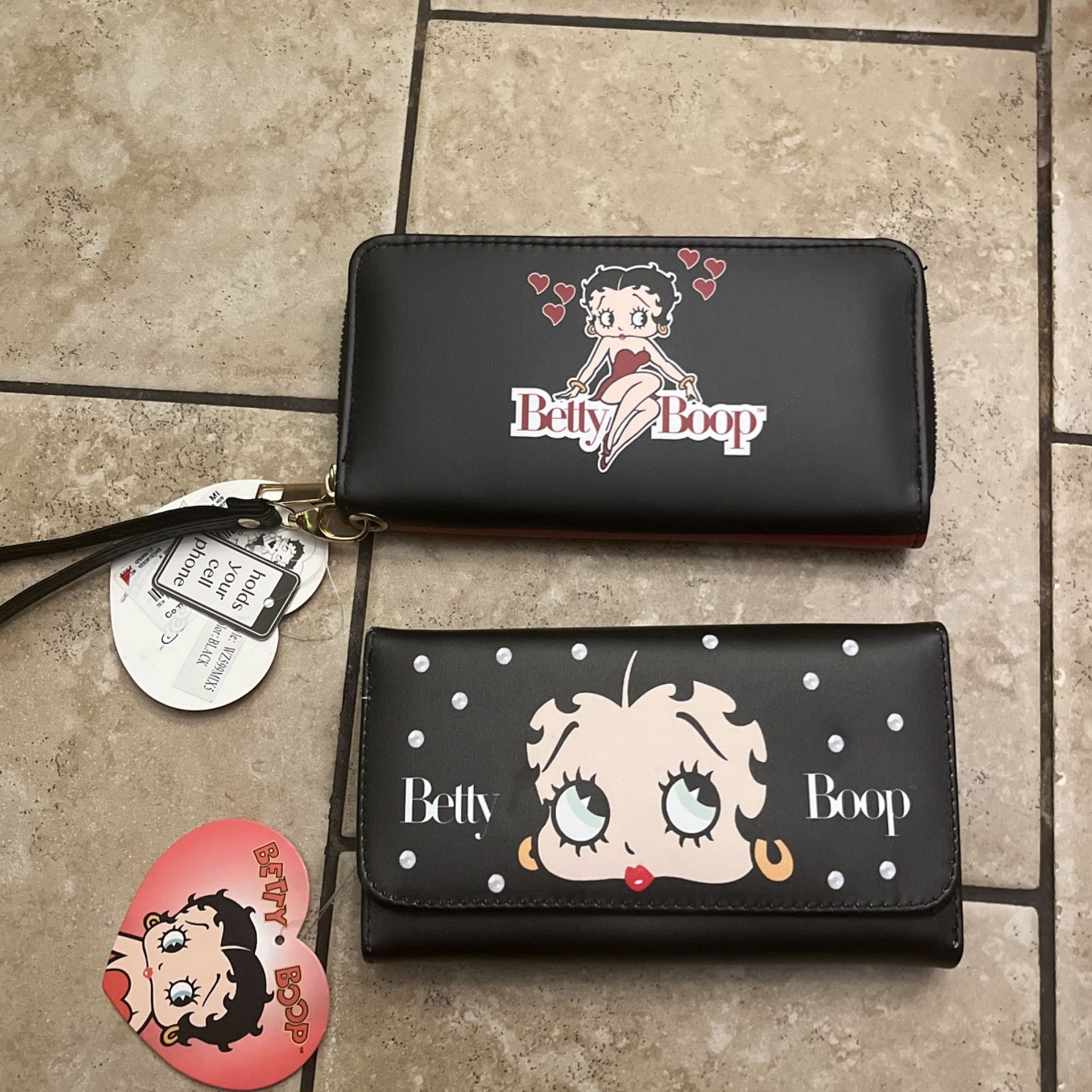 (2) New Betty Boop Wallets