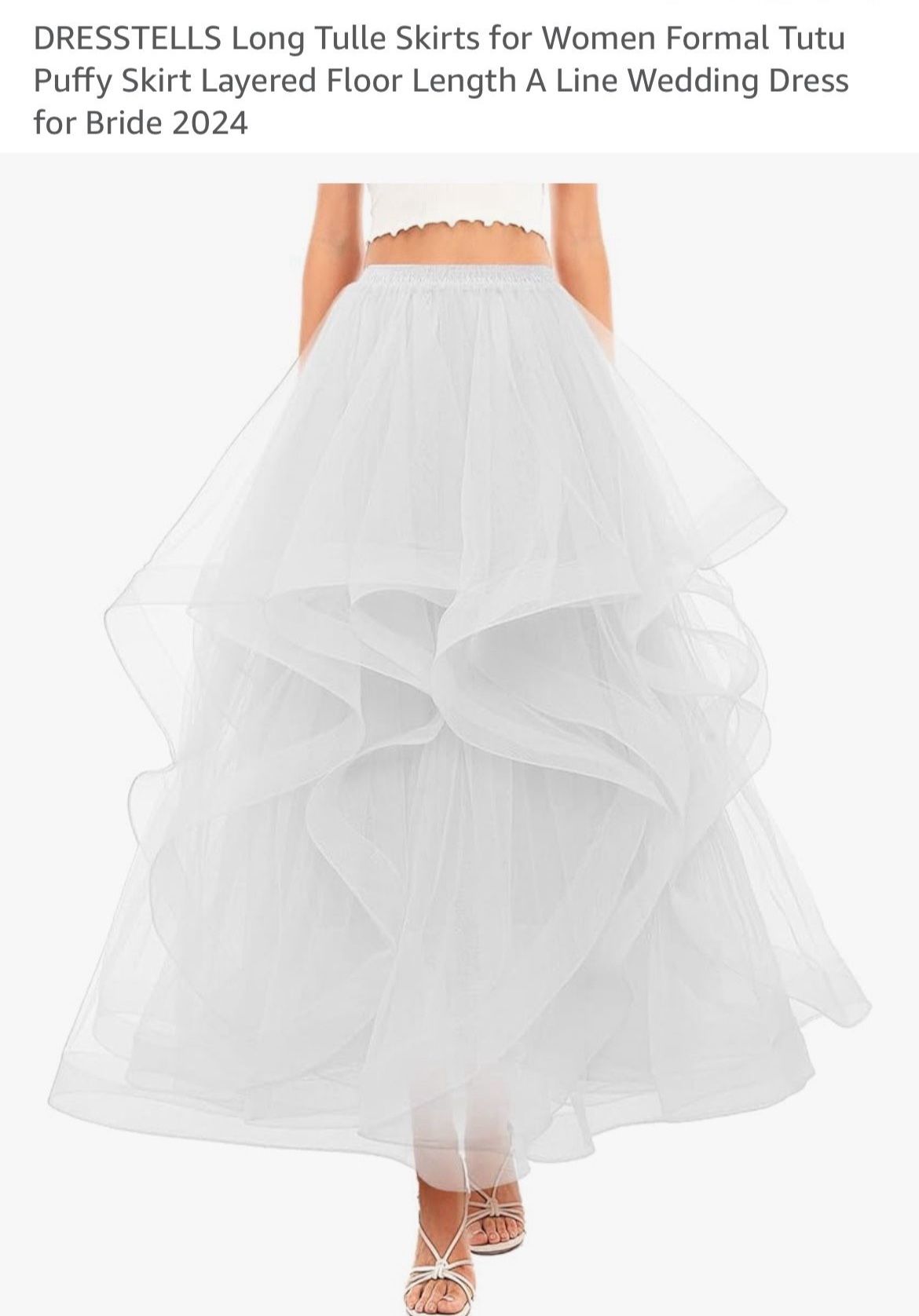 King Tulle Layered Skirt NEW*