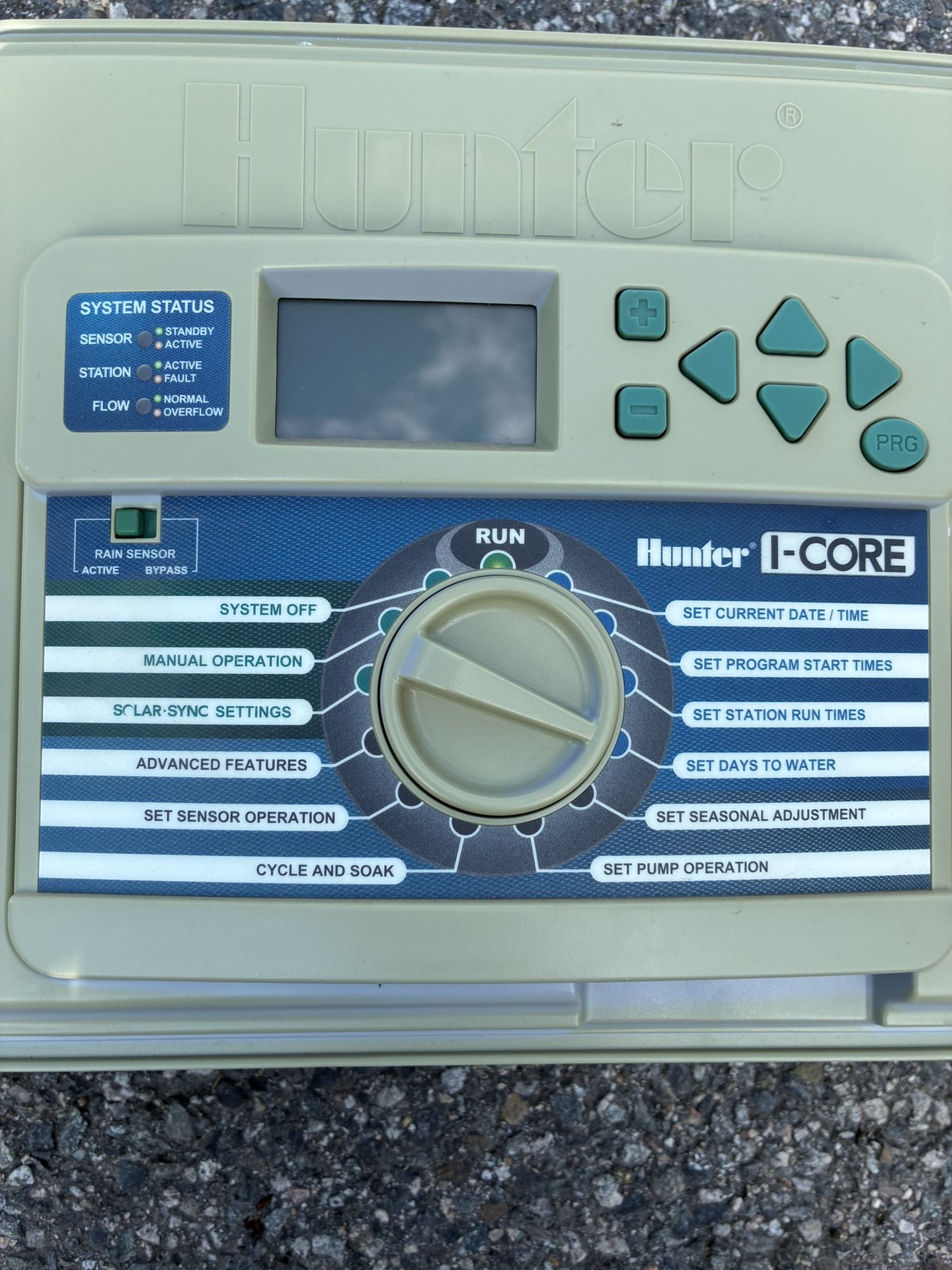 Hunter I-Core IC-600PL Sprinkler Irrigation Timer Controller 30-Station Zone