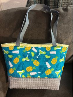 Cute beach tote bag/Handmade‼️