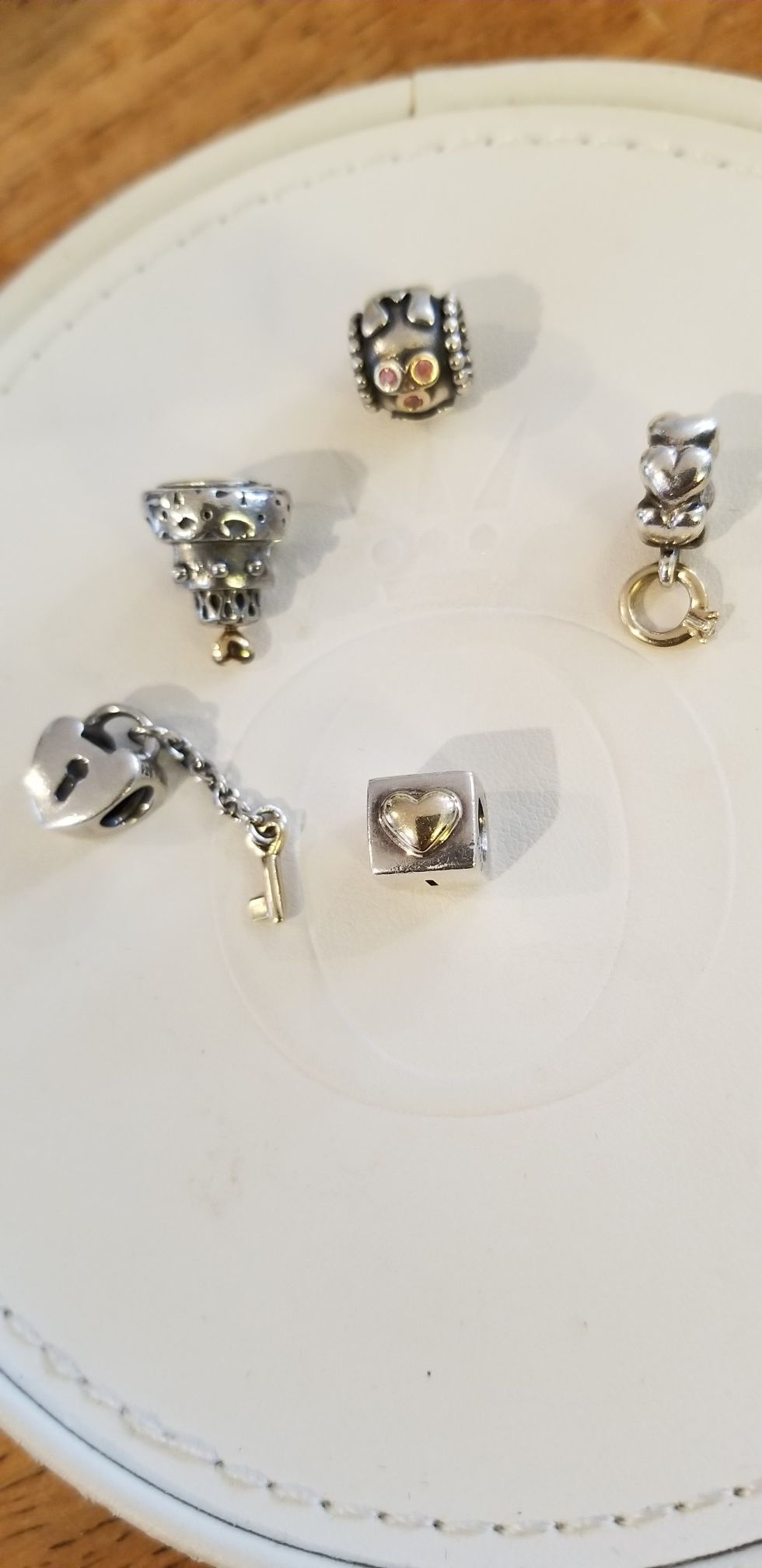 Pandora charms Engagement ring