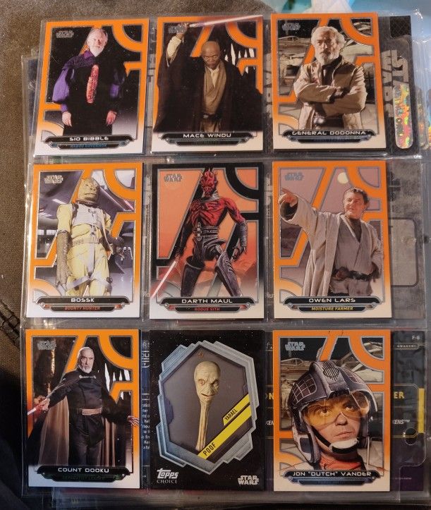 Rare Star Wars Card Lot