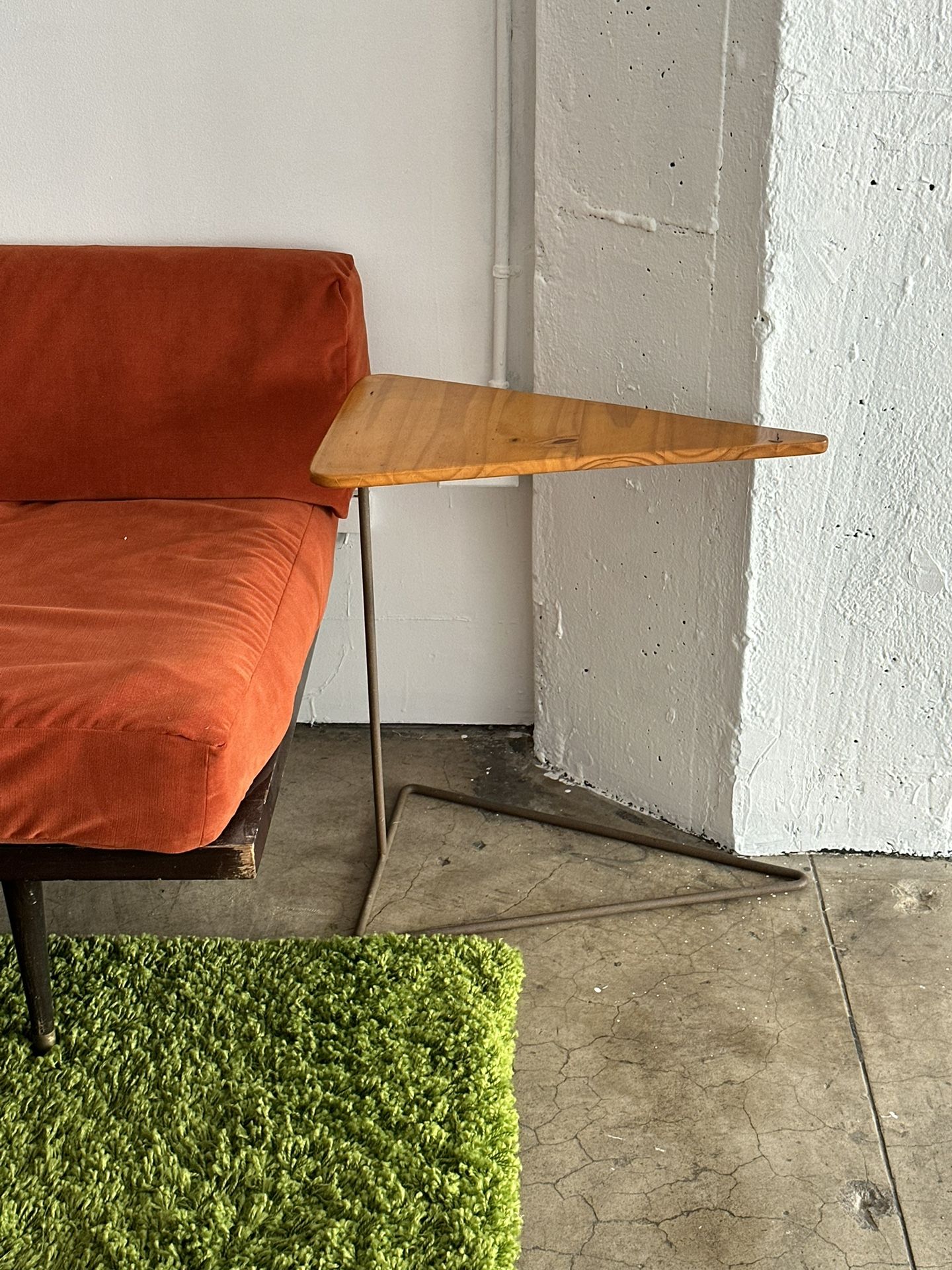 Hand Made Triangle Side Table $350
