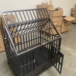 Brand New 42” High Top Heavy Duty Medium Dog Cage