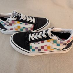 Girl's VANS SHOES Size YOUTH 4 KIDS VANS