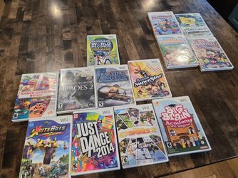 Nintendo Wii Video Game Lot (Please Read)