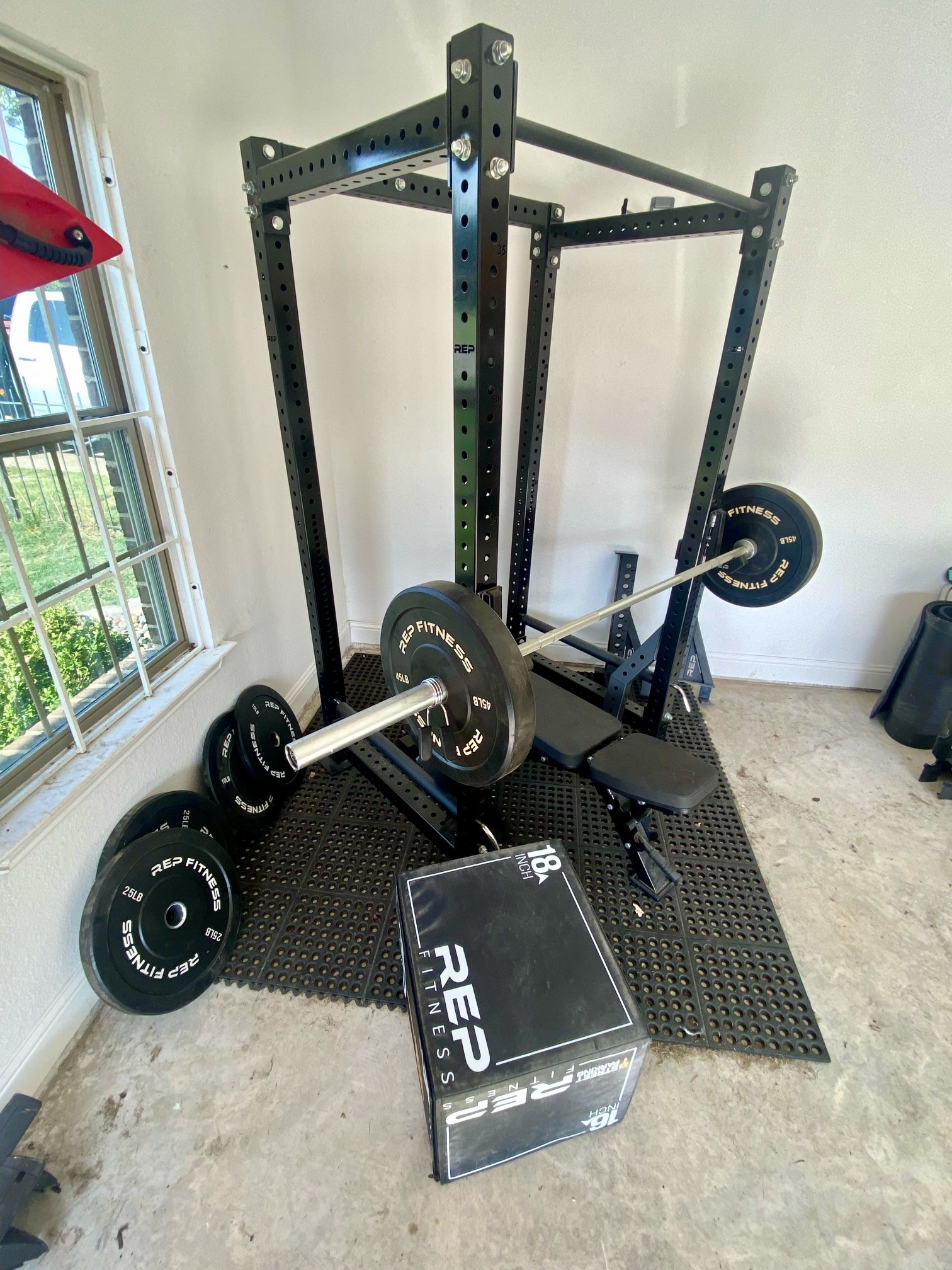 REP Gym Rack & Equipment