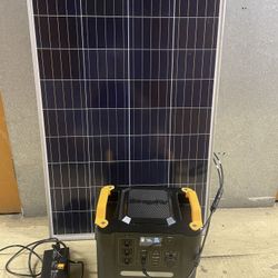 Bougerv 1(contact info removed)wh Solar Portable Power Station 