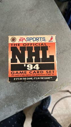 NHL 94 Game Card Set