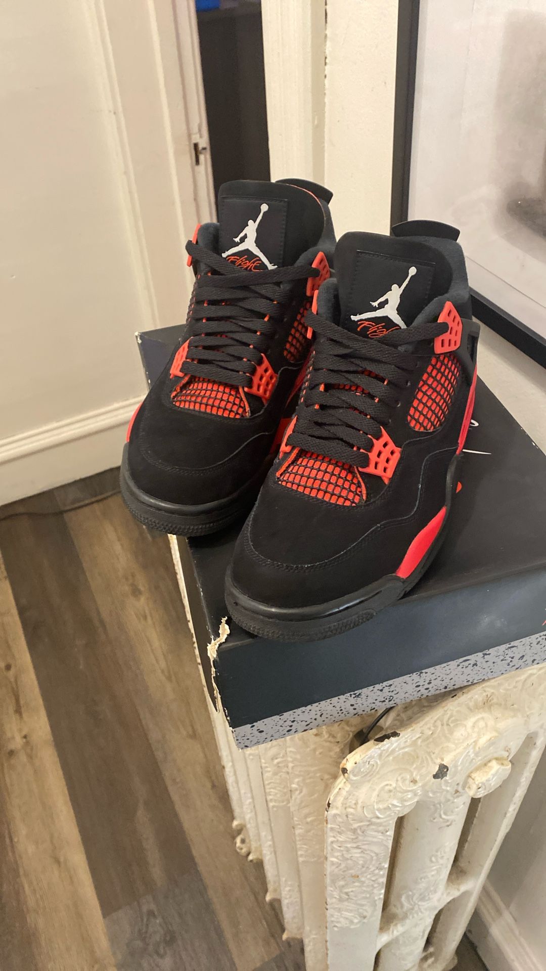 Jordan 4s Retro 4 Red Thunder