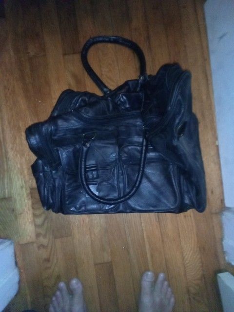 Black Leather Bag