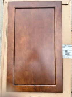 Solid wood KraftMaid Kitchen Cabinet Doors, in-cabinet roll-out tray, & more