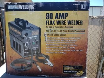 Flux wire welder