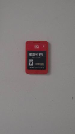 Resident Evil Nintendo Switch 2 Game Cartridge