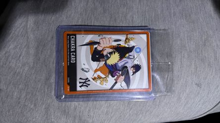 Naruto x Yankees promo card