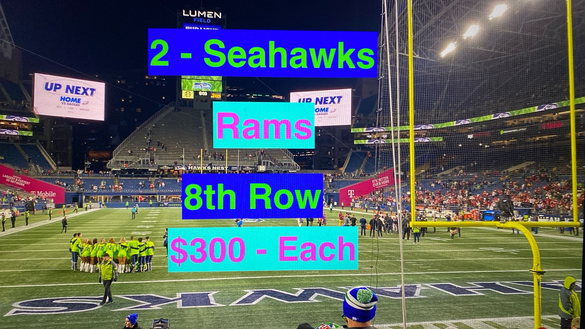 Seahawks Rams Tickets