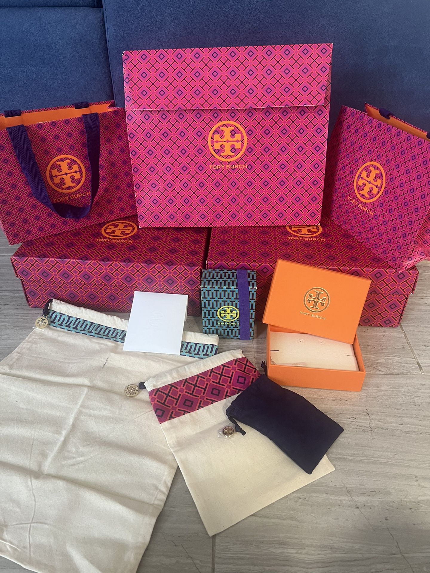 Empty Tory Burch Boxes/bags. Can Be Used As Gift Bags for Sale in Riviera  Beach, FL - OfferUp