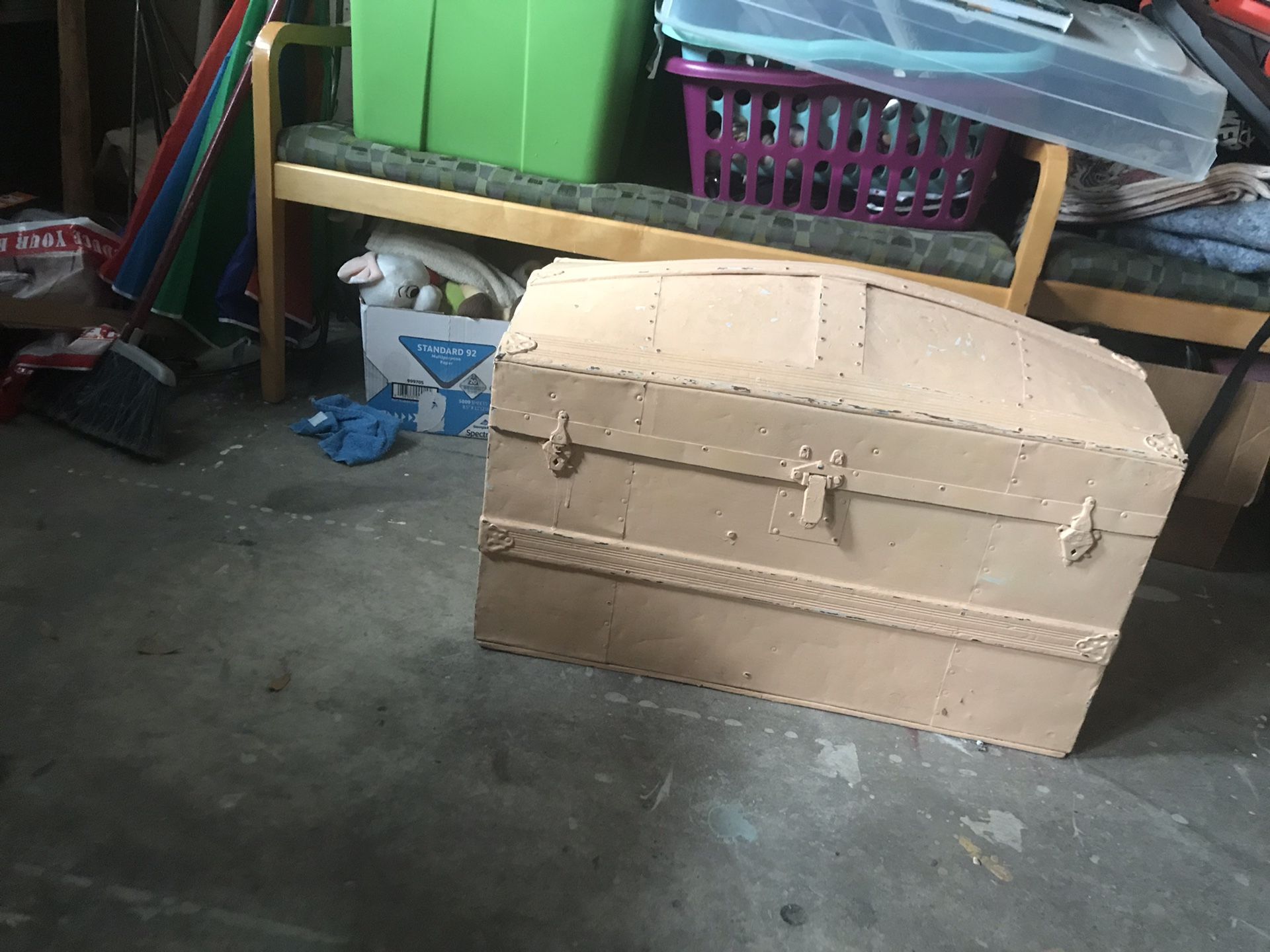 Beautiful antique trunk