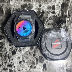 CASIO G-SHOCK ANALOG-DIGITAL GA-2100SRS-7APR