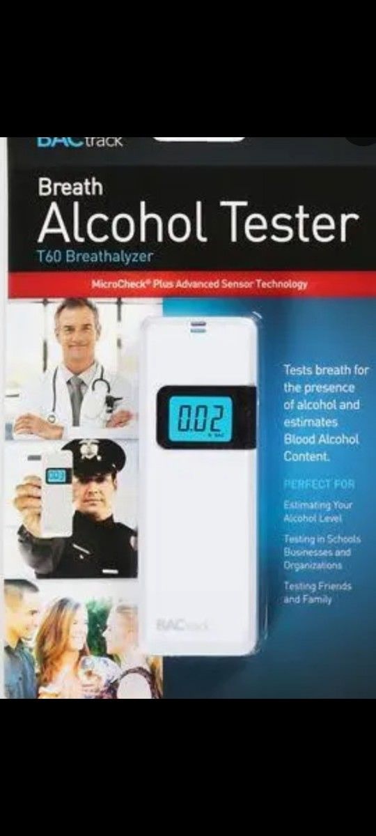 BAC T60 Alcohol Breathalyzer