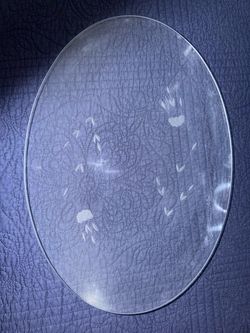 Princess House Oval Platter with Heritage Pattern