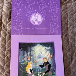 🌹 Walt Disney’s SLEEPING BEAUTY – Exclusive Commemorative Lithograph (Disney Store) 👑