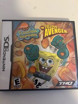 Nintendo DS SpongeBob SquarePants The yellow Avenger