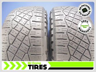 2 Goodyear Wrangler Territory Rt T1 LT285/65R20 Used Tires 6.3/32 Tread 2856520