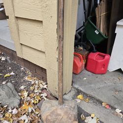 Large Antique Wooden Mallet