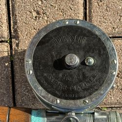 Kite Rod And Reel Combo Penn Super Mariner Reel