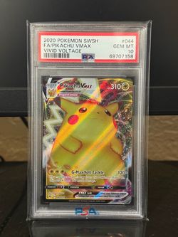 Pikachu VMAX Full Art PSA 10 Vivid Voltage
