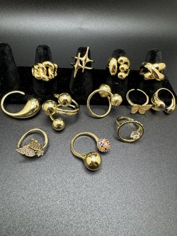 18k Gold Laminated  $10 Ea