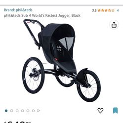 Phil And Ted Jogging Stroller 