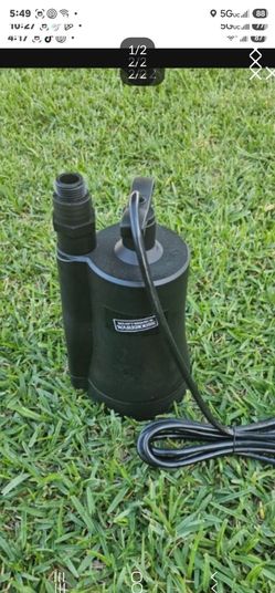 Submersible Water Pump with Power Cord