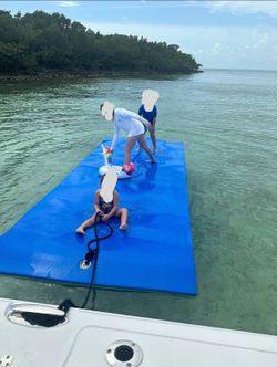 Boat float mat flotador