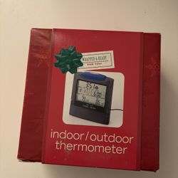 Indoor And Outdoor Thermometer 