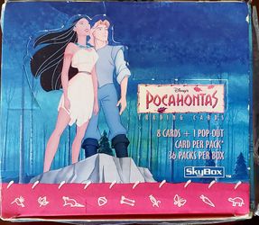 1995 skybox Disney Pocahontas wax box 36 packs