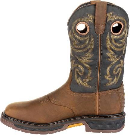 NEW SZ 11.5 Men Work Boots Waterproof GEORGIA BOOT Carbo-Tec LT Pull-on Soft Toe Boot