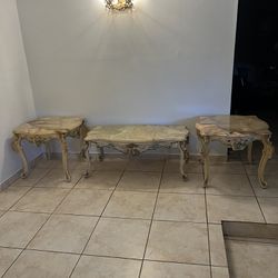 Antique Italian Marble Tables