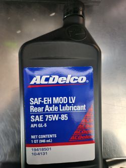 Rear Axle Oil 75W-85